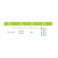 Luz de advertência LED dianteira da motocicleta da polícia NUOTENG LTE-5013